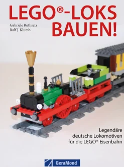 Waschbär Lego-Loks bauen! Legendäre deutsche Lokomotiven für die Lego-Eisenbahn.
