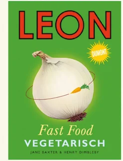 Sale Waschbär Leon. Fast Food vegetarisch.