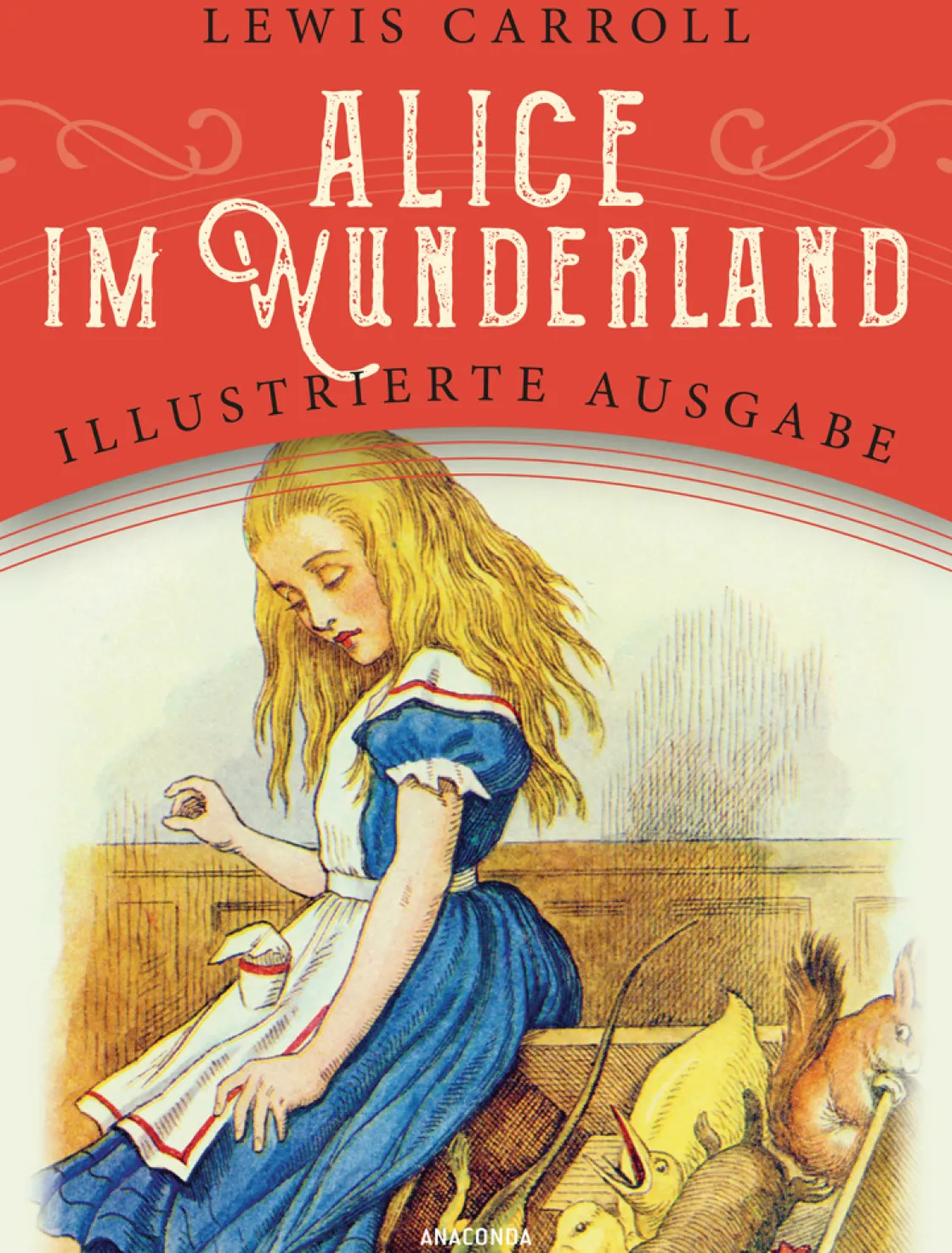 Sale Waschbär Lewis Carroll. Alice im Wunderland. Illustrierte Ausgabe für Kinder.