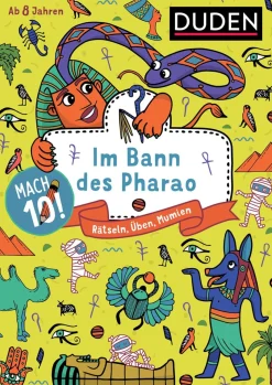 Best Waschbär Mach 10! Im Bann des Pharao. Rätseln, Üben, Mumien.