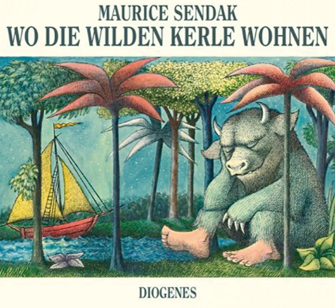 Waschbär Maurice Sendak. Wo die wilden Kerle wohnen.