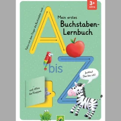 Sale Waschbär Mein erstes Buchstaben-Lernbuch mit Spurrillen und Klappen: Fingerspurenbuch mit Klappen I Ab 3 Jahren.