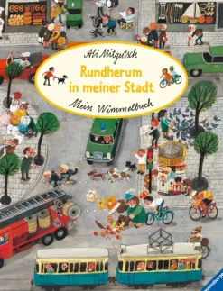 Best Waschbär Mein Wimmelbuch. Rundherum in meiner Stadt.