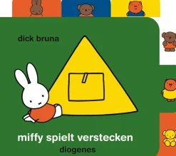 Best Waschbär Miffy spielt Verstecken.