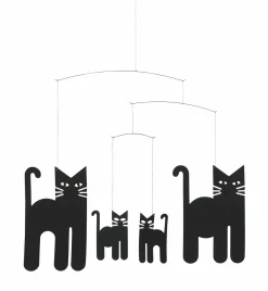 Online Waschbär Mobile »Katzen«.