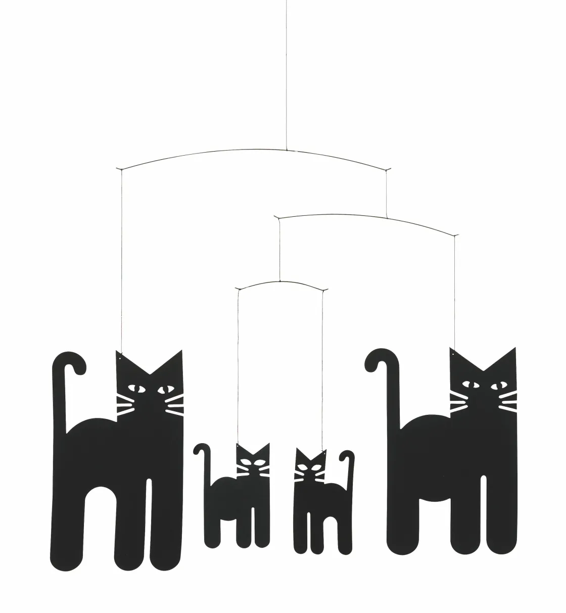 Online Waschbär Mobile »Katzen«.