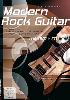 Clearance Waschbär Modern Rock Guitar. Grundlagen und Spieltechnik für Anfänger!