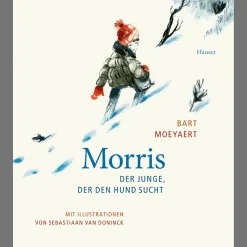 Waschbär Morris. Der Junge, der den Hund sucht.