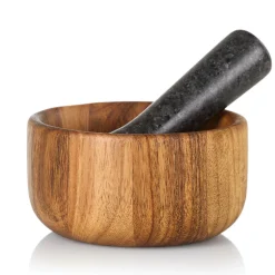 Best Waschbär Mörser aus Akazienholz Ø 13 cm.