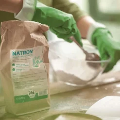 Outlet Waschbär Natron in der Tüte.