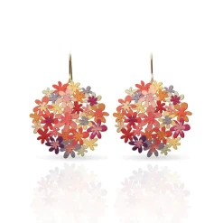 Clearance Waschbär Ohrringe »Blumenbouquet«.