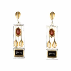 Best Waschbär Ohrstecker Josef Hoffmann »Bernstein«.