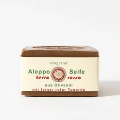 New Waschbär Olivenöl-Peelingseife »terra rossa«.