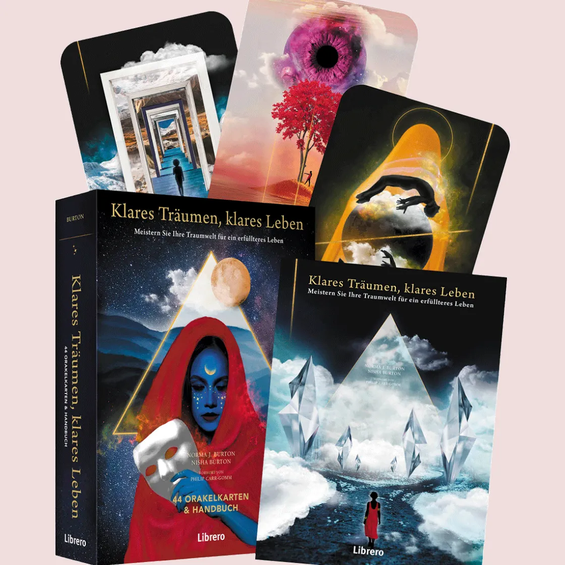Hot Waschbär Orakel »Klares Leben, klare Träume«. 44 Orakelkarten & Handbuch.
