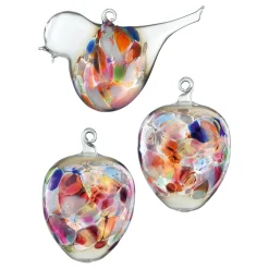 Discount Waschbär Osteranhänger »Vogel & Eier«, bunt.