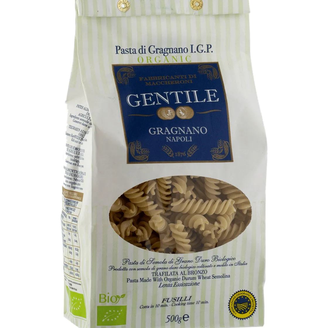 Hot Waschbär Pasta Fusilli, Bio.