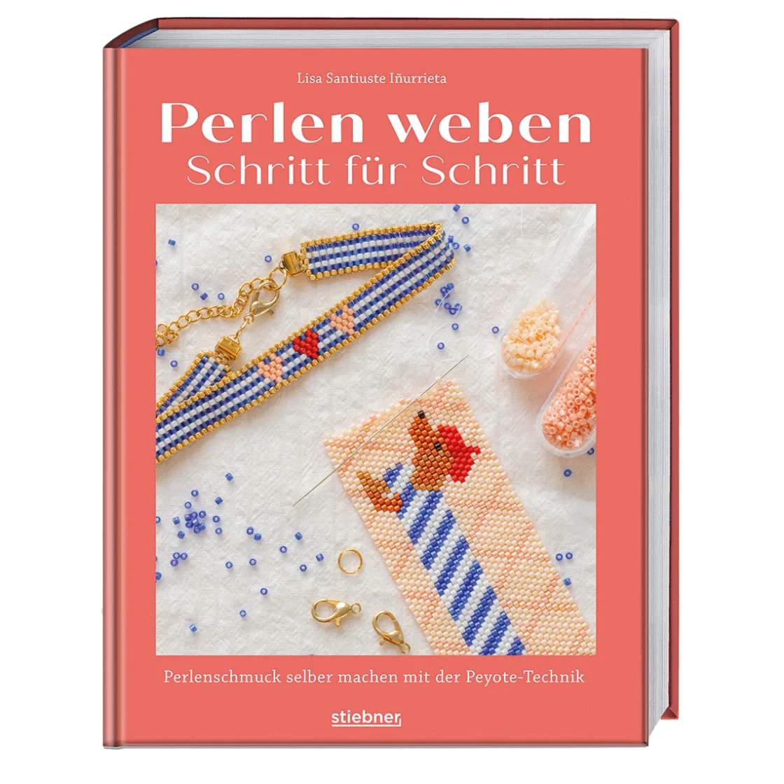 Waschbär Perlen weben Schritt für Schritt: Perlenschmuck selber machen mit der Peyote-Technik. Armbänder selber machen, Ketten selbst gestalten und Ohrringe selber machen mit Perlen fädeln.