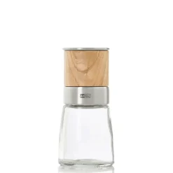 Waschbär Pfeffer- und Salzmühle aus Glas.