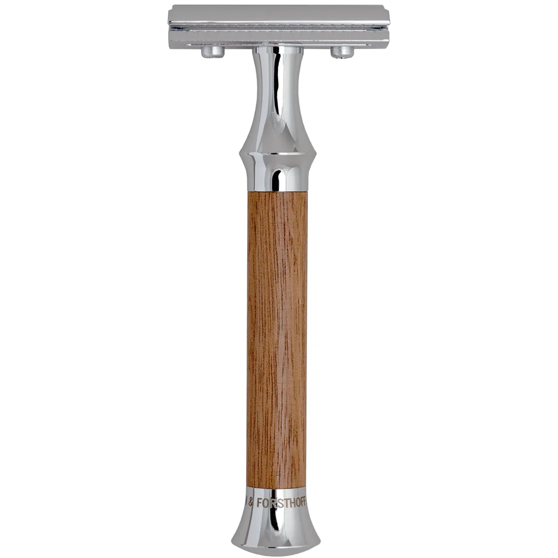 Waschbär Rasierhobel »1920« mit Eichenholzgriff.