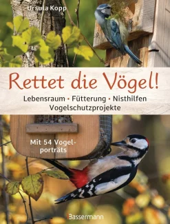 Clearance Waschbär Rettet die Vögel! Lebensraum, Fütterung, Nisthilfen, Vogelschutzprojekte. Mit 54 Vogelporträts.