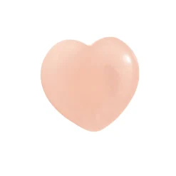 New Waschbär Rosenquarz-Herz-Handschmeichler