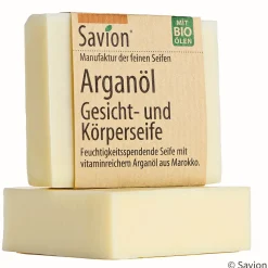 Online Waschbär Savion Arganöl-Seife.