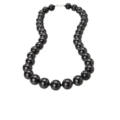 Online Waschbär Schungit Kette breit