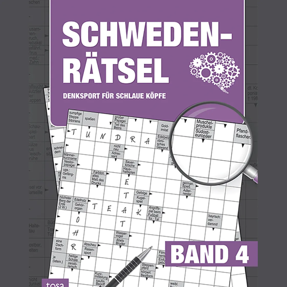 Clearance Waschbär Schweden-Rätsel Band 4. Denksport für schlaue Köpfe.