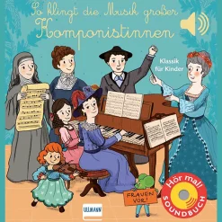 Waschbär So klingt die Musik großer Komponistinnen. Klassische Musik.