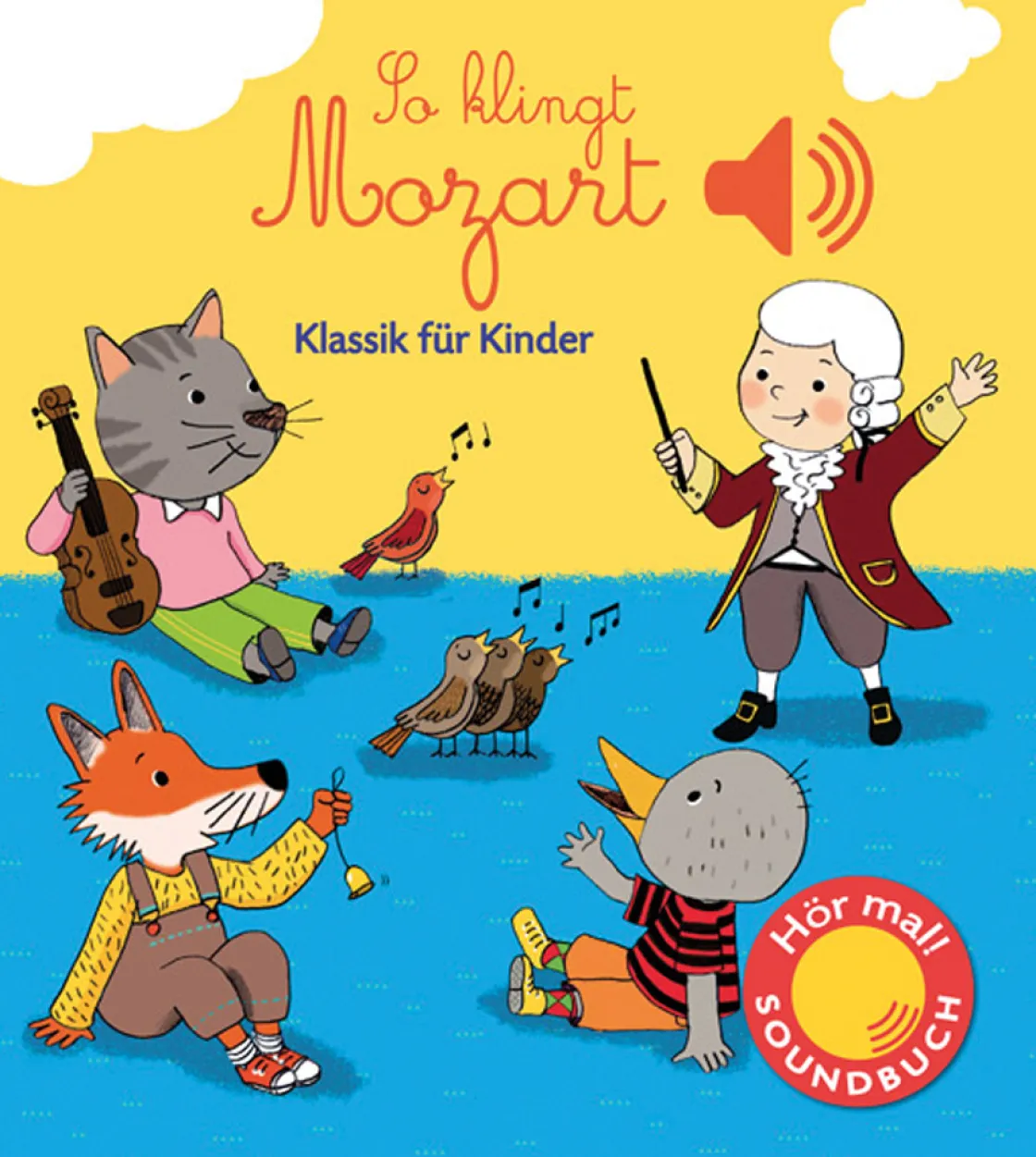 Waschbär So klingt Mozart. Klassik für Kinder. Soundbuch.
