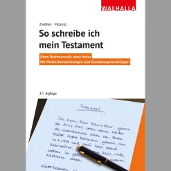 Hot Waschbär So schreibe ich mein Testament. Ohne Rechtsanwalt, ohne Notar; mit Musterformulierungen und Gestaltungsvorschlägen.