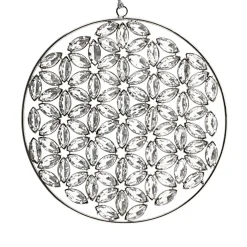 Sale Waschbär Sonnenfänger Kristall „Blume des Lebens“