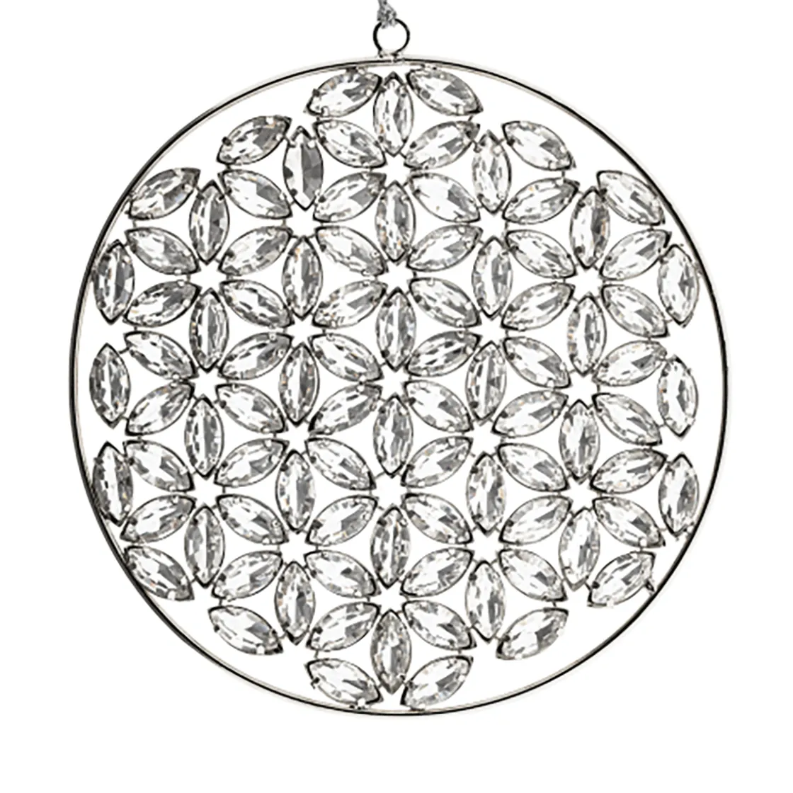 Sale Waschbär Sonnenfänger Kristall „Blume des Lebens“