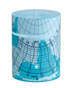 Online Waschbär Sonnenuhr aus Acrylglas.