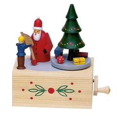 Outlet Waschbär Spieluhr »Weihnachtsmann«, O du fröhliche.