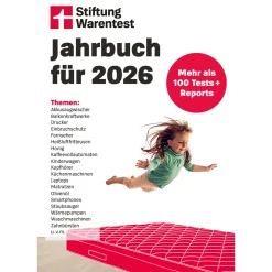 Waschbär Stiftung Warentest Jahrbuch 2026: Mehr als 100 Tests + Reports.