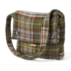 Sale Waschbär Tartan-Schultertasche.