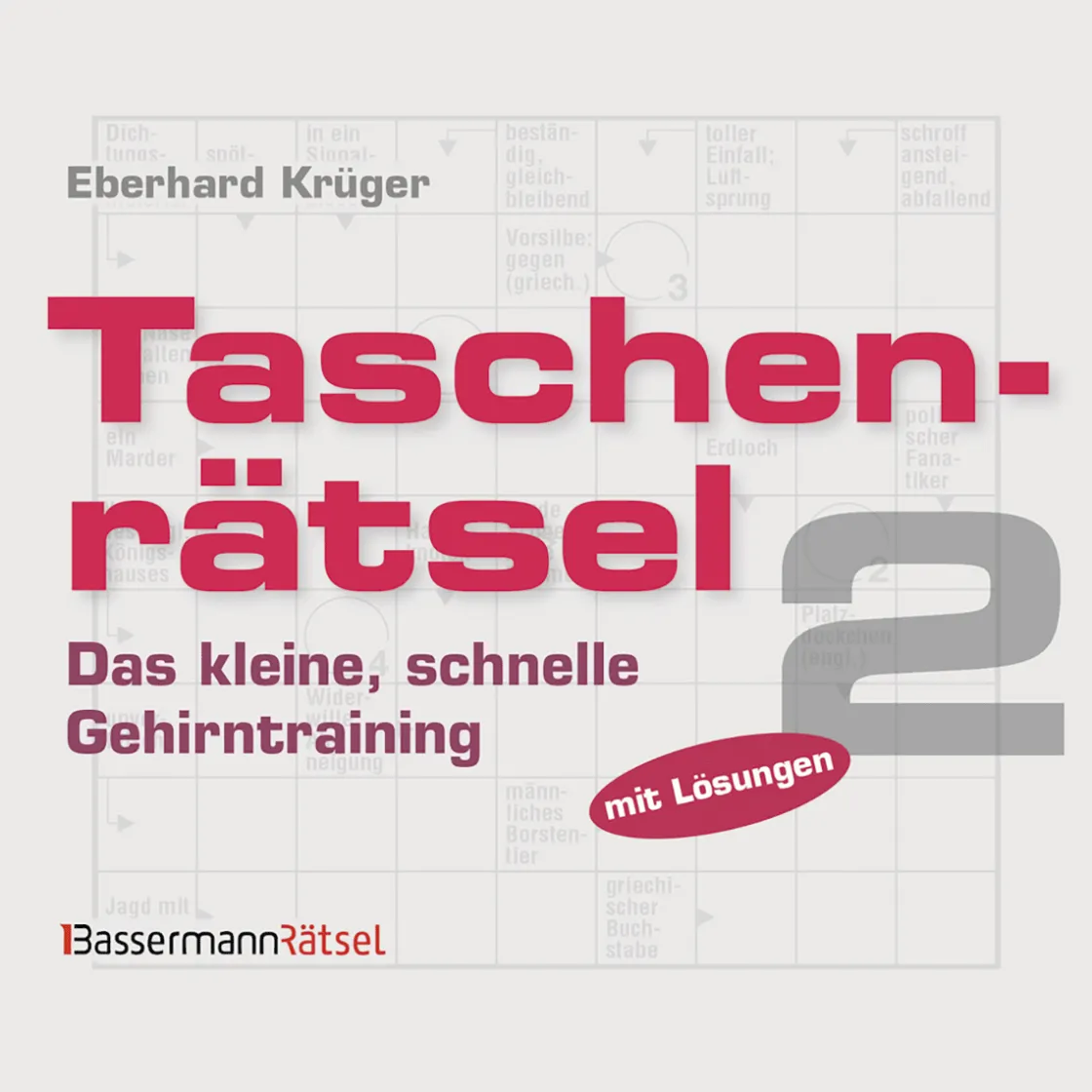 Clearance Waschbär Taschenrätsel Nr. 2. Das kleine, schnelle Gehirntraining.