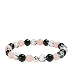 New Waschbär Tibetisches Kraftarmband »Liebe, Klarheit, Schutz«.