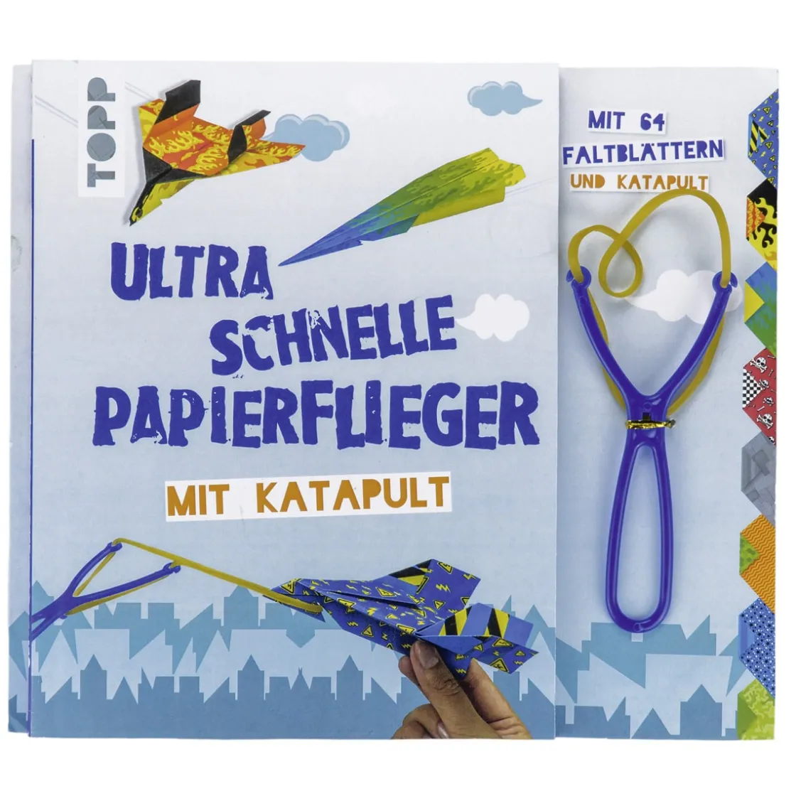 Sale Waschbär Ultra schnelle Papierflieger mit Katapult.