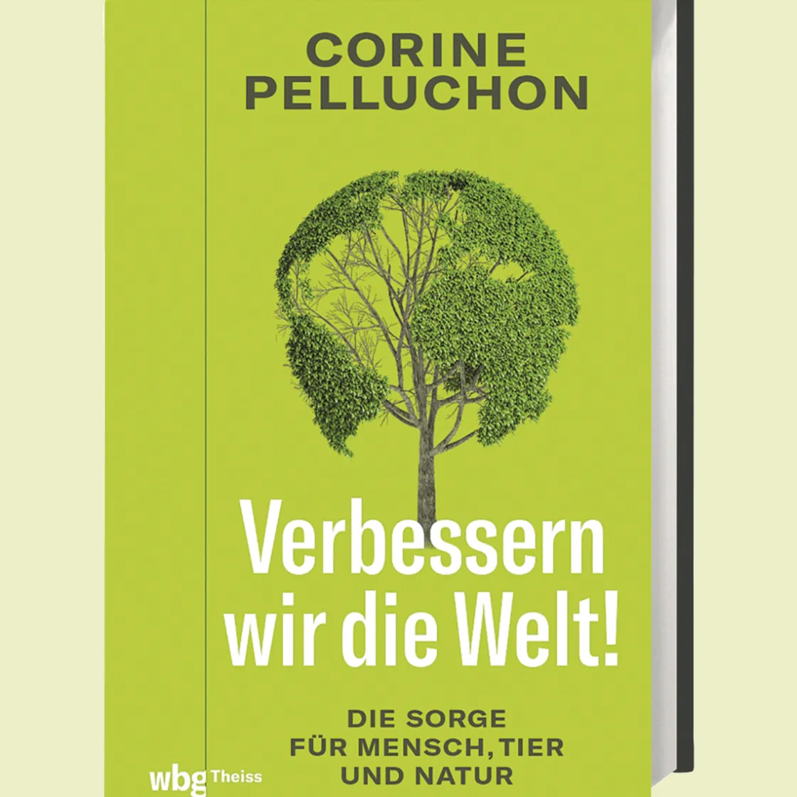 Waschbär Verbessern wir die Welt! Die Sorge für Mensch, Tier und Natur.