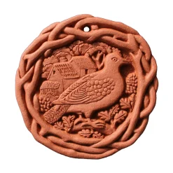 Outlet Waschbär Wandfliese Terrakotta »Turteltaube«.