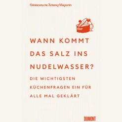 Discount Waschbär Wann kommt das Salz ins Nudelwasser? Die wichtigsten Küchenfragen ein für alle Mal geklärt.