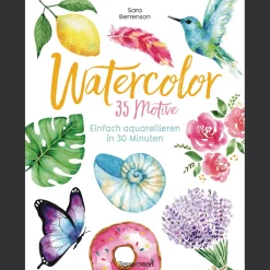 Waschbär Watercolor. 35 Motive - einfach aquarellieren in 30 Minuten.