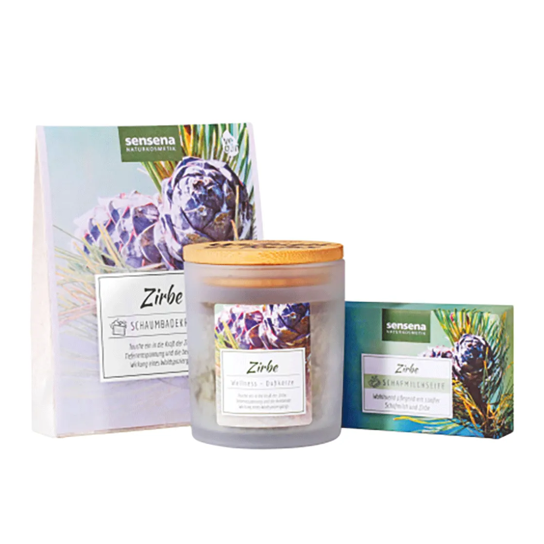 Waschbär Wellness-Set »Zirbe«.