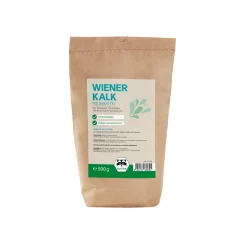 Waschbär Wiener Kalk in der Tüte.