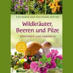 Waschbär Wildkräuter, Beeren und Pilze. Erkennen und sammeln.