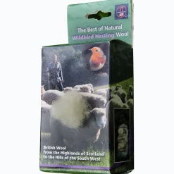 Discount Waschbär Wolle für den Nestbau.