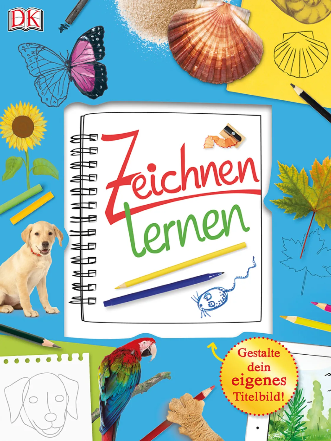 Waschbär Zeichnen lernen.